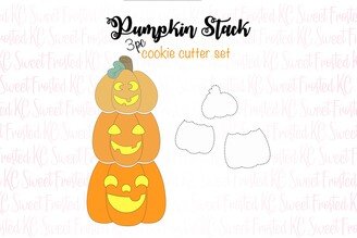 3Pc Pumpkin Stack Cutter Set 2021