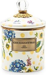 Mackenzie-Childs Wildflowers Enamel Canister, Small