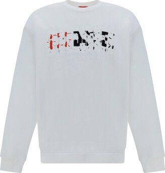 Logo Printed Crewneck Sweatshirt-BD