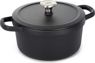 Graphite Enamel Cast Iron Covered Stockpot 10.25, 6qt.