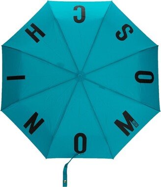 Logo-Print Detail Umbrella