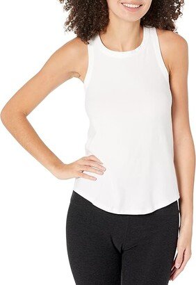 Featherweight Keep It Moving Tank (Cloud White) Women's Clothing