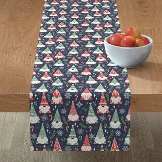 Table Runners: Folk Gnomes Table Runner, 72X16, Multicolor