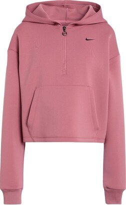 Dri-fit Women's Graphic 1/2-zip Training Hoodie Sweatshirt Pastel Pink