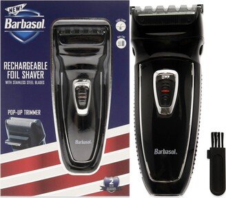 Rechargeable Foil Shaver With Pop-Up Trimmer by Barbasol for Men - 1 Pc Trimmer