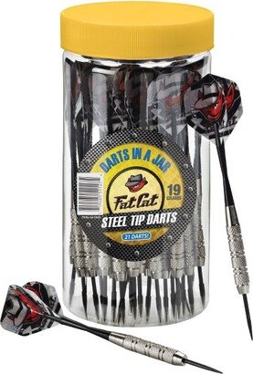 Fat Cat Inc Fat Cat Darts in a Jar Steel Tip - 20gms