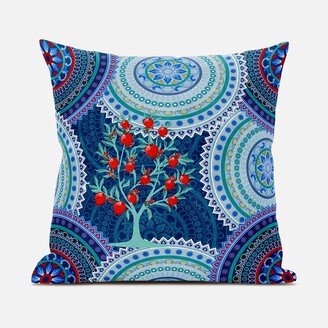 Amrita Sen Designs Amrita Sen Boho Mandala Plant Indoor Outdoor Pillow