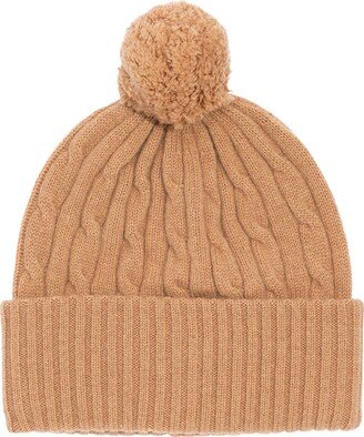 Cashmere Cable Beanie