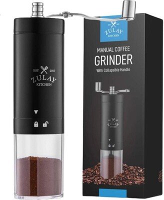 Manual Coffee Grinder With Foldable Handle