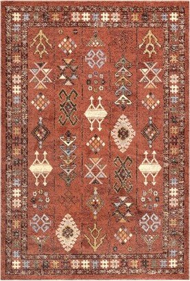 Transitional Global Wilma Area Rug 8x10, Orange