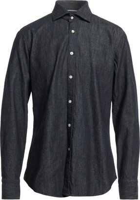 TINTORIA MATTEI 954 Denim Shirt Blue