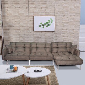 L Shape Sectional sofa couch sleeper