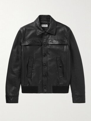 Padded Leather Jacket-AB