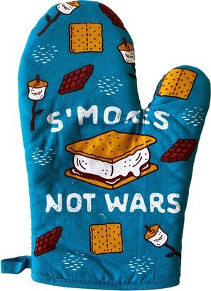 S'mores Not Wars Oven Mitt, Housewarming Gift, Christmas Hostess Funny Mitts, S'more Campfire