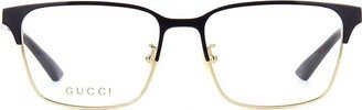 Rectangular Frame Glasses-BH