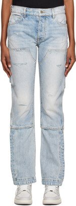 Blue Faded Jeans-AD