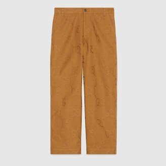 GG jacquard cotton pant