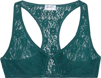 Crystal Cove cutout stretch-lace bralette