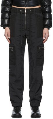 Black Cargo Lounge Pants