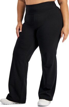 Id Ideology Plus Size Flex Stretch Active Yoga Pants, Created for Macy's