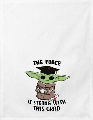 Grogu Baby Yoda Graduation Dish Towel