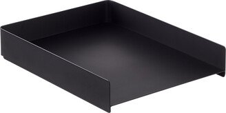 Radius Steel Stackable Letter Tray Black