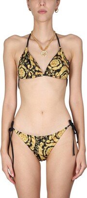 Printed Bikini Top-AA