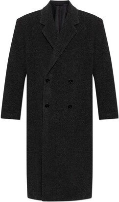 Double Breasted Long Coat-AA