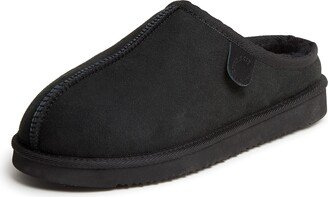 Fireside by Dearfoams Men's Grafton Genuine Shearling Water Resistant Indoor/Outdoor Clog