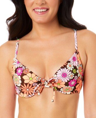 Salt + Cove Juniors' Morning Grace Underwire Bralette Bikini Top, Created for Macy's