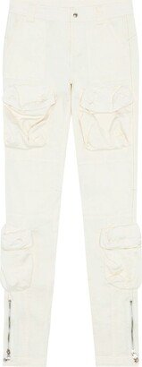 Lyocell-Blend Stretch Cargo Pants