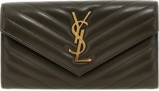 Cassandre Logo Plaque Wallet-AA