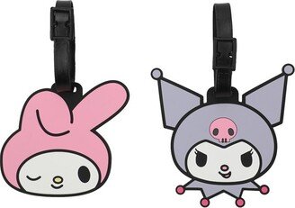 My Melody & Kuromi Luggage Tag 2-Pack - Adorable Travel Companions!