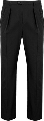 High Waist Straight Leg Trousers-DM