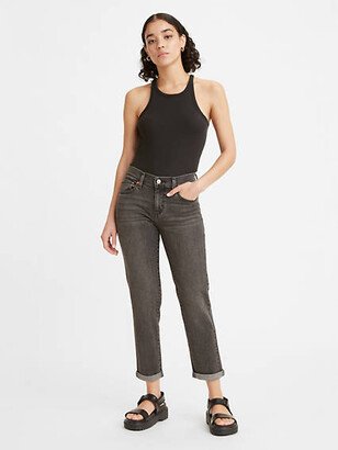 Boyfriend Mid Rise Women's Jeans - Night Is Young