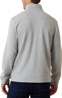 Montserrat Half-Zip Cotton Blend Pullover