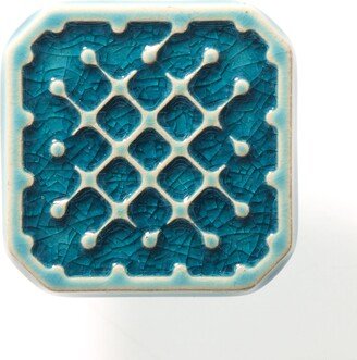 Ceramic Knob For Furniture No.7, Turquoise No.1