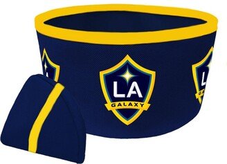 All Star Dogs La Galaxy Collapsible Travel Dog Bowl