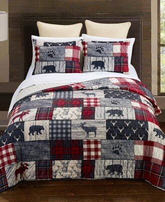 Timber Quilt 3 Piece Set, King