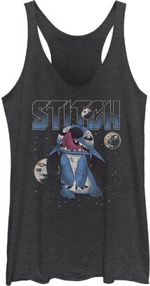 Lilo Stitch Planets Women's Racerback Tank Top