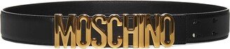 Logo Lettering Plaque Belt-AB