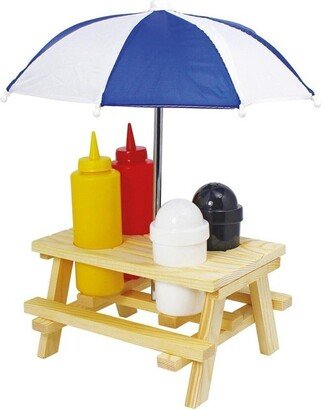 Condiment Set Picnic 6 Pcs., 11 X 11 X 12.5