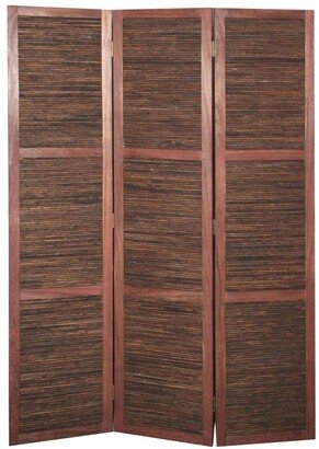 Handmade 3 Panel Bambusa Screen