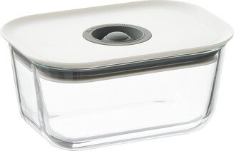 16 oz. Vent 'N Fresh Food Storage White Rectangular