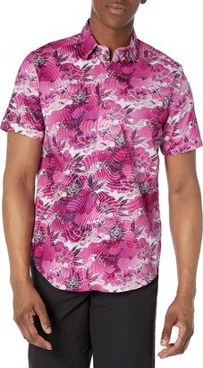 Men's Seaside Short-Sleeve Woven Shirt