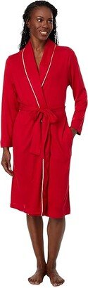 N by Natori Cozy Knit Oasis Robe (Brocade Red) Women's Robe