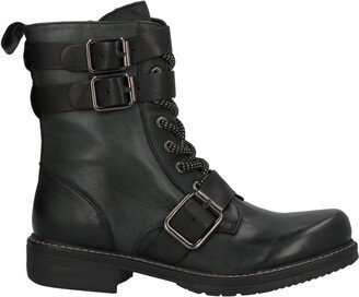 Ankle Boots Dark Green-AA