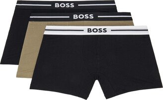 Three-Pack Multicolor Boxer Briefs