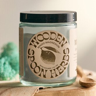 Wooden Spoon Magnesium Spirulina Blue Lemonade Powder