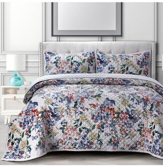 Floris Velvet Oversized Quilt Set